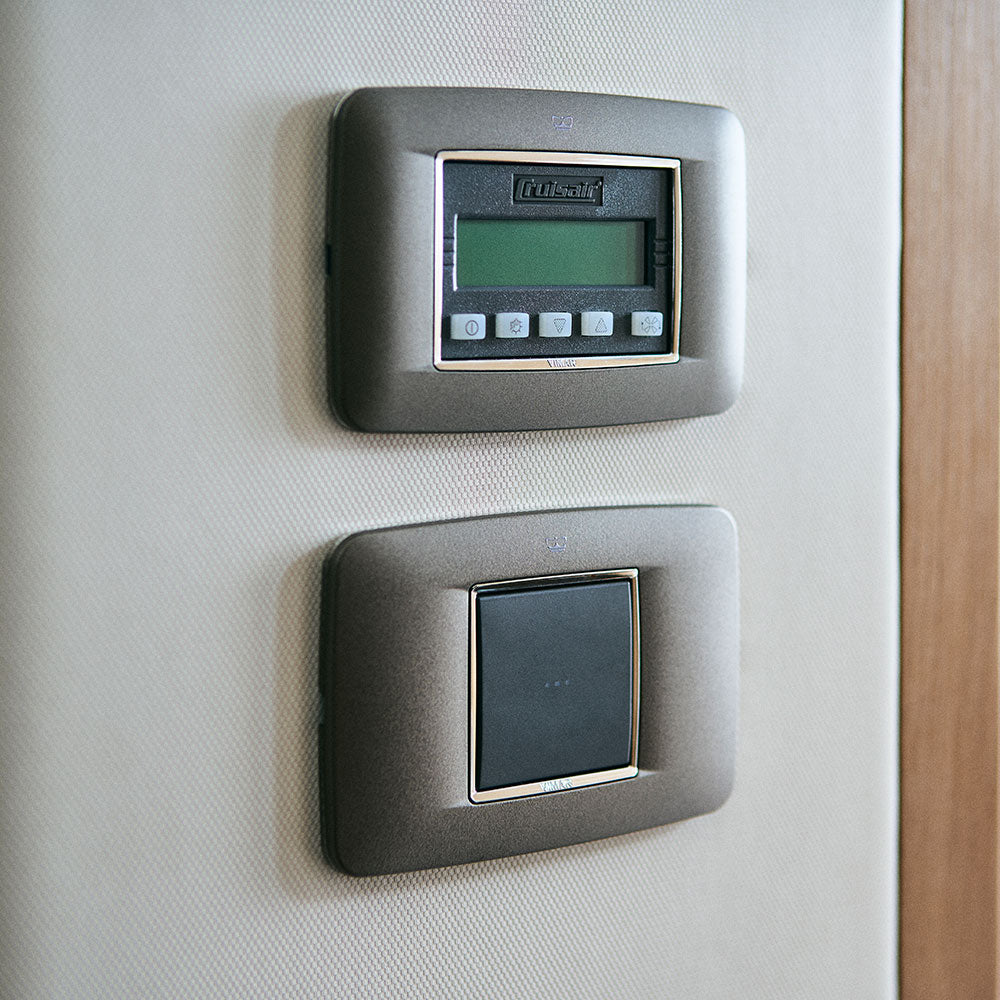 Buttons, switches and warning lights