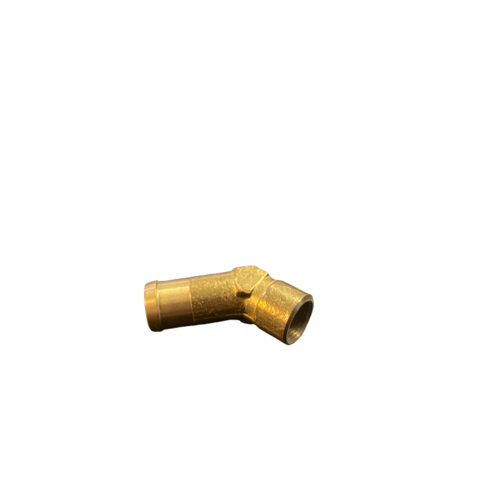 HOSE FITTING  3/8"X19MM 45