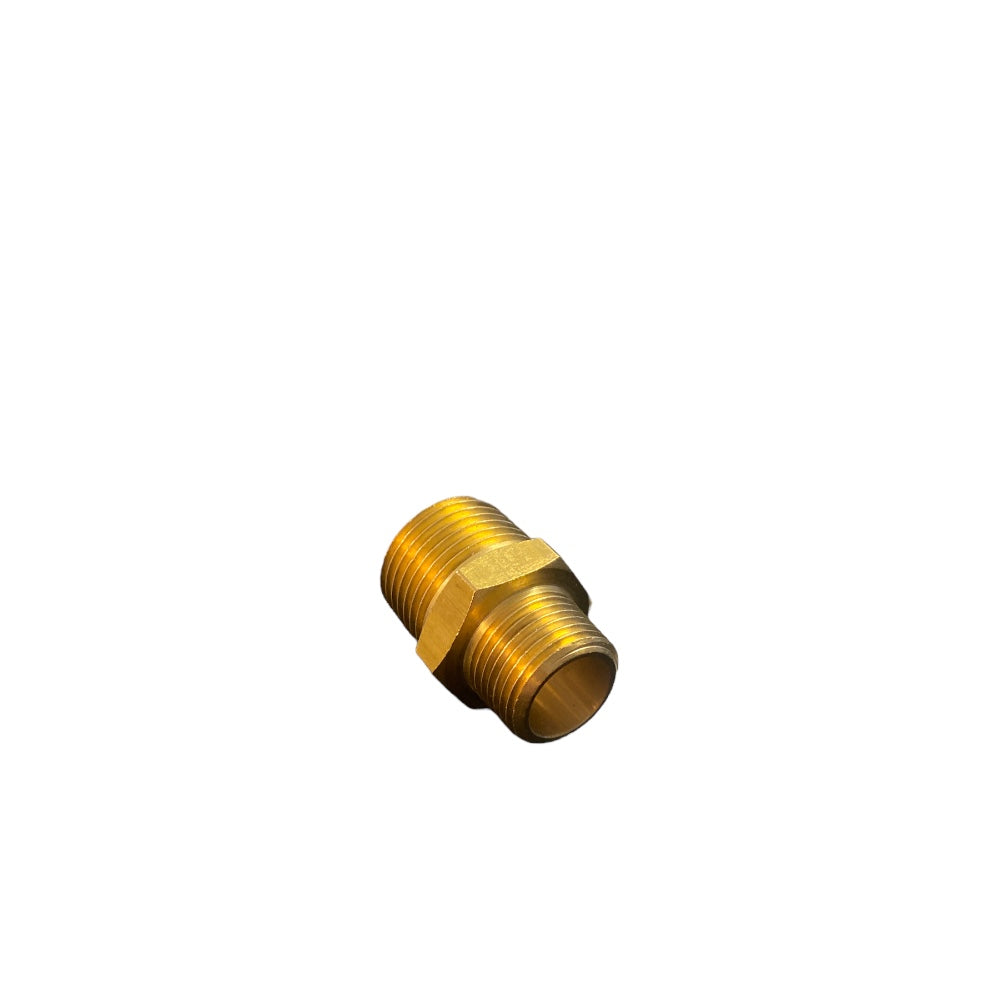 RACCORDO IN OTTONE ROSSO 1/2"-3/8"