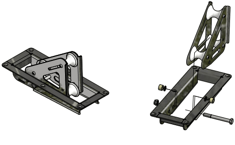 ENGBO FLUSH ANCHOR WINDLASS ROLL FOR BATHING PLATFORM