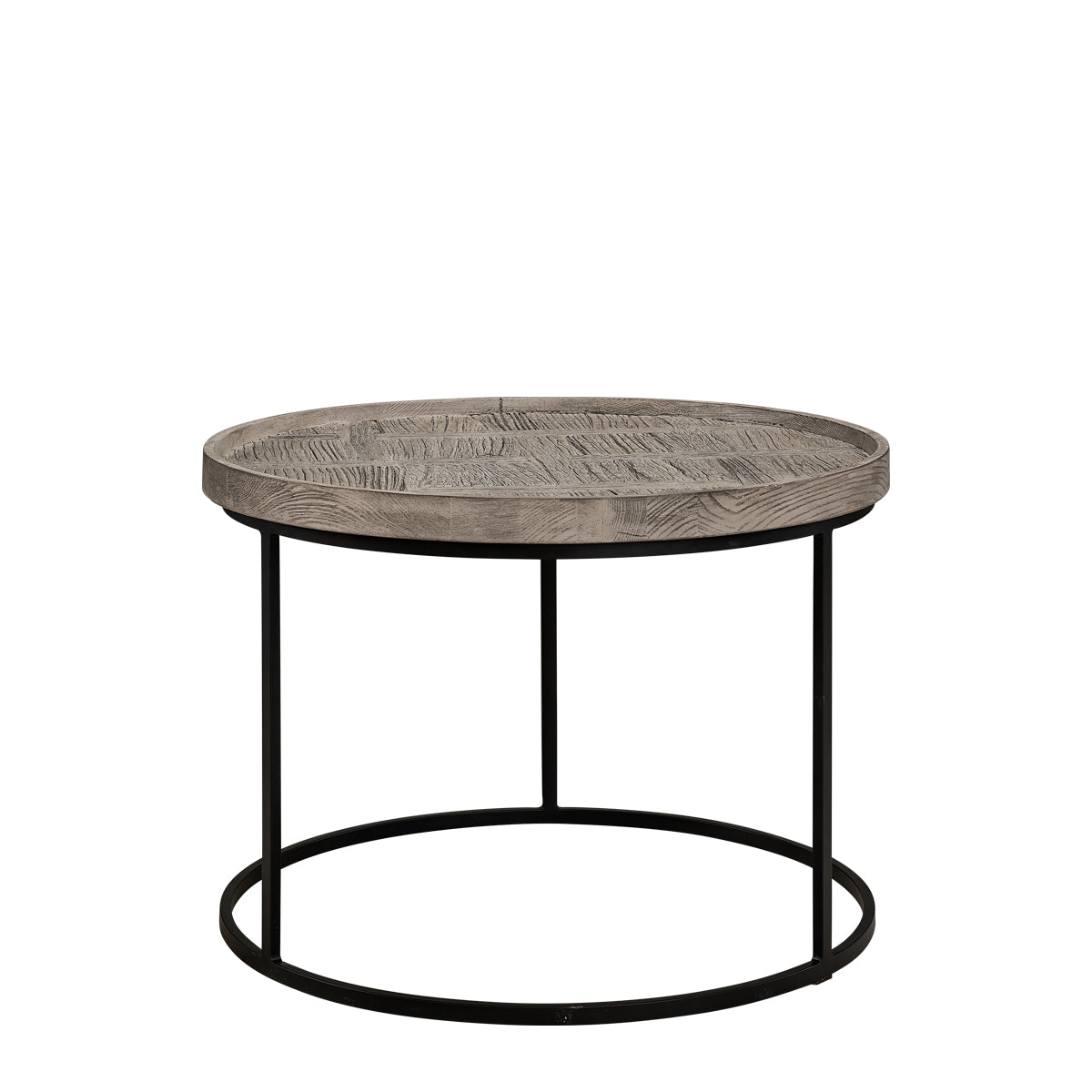 GRANT side table pebbles grey