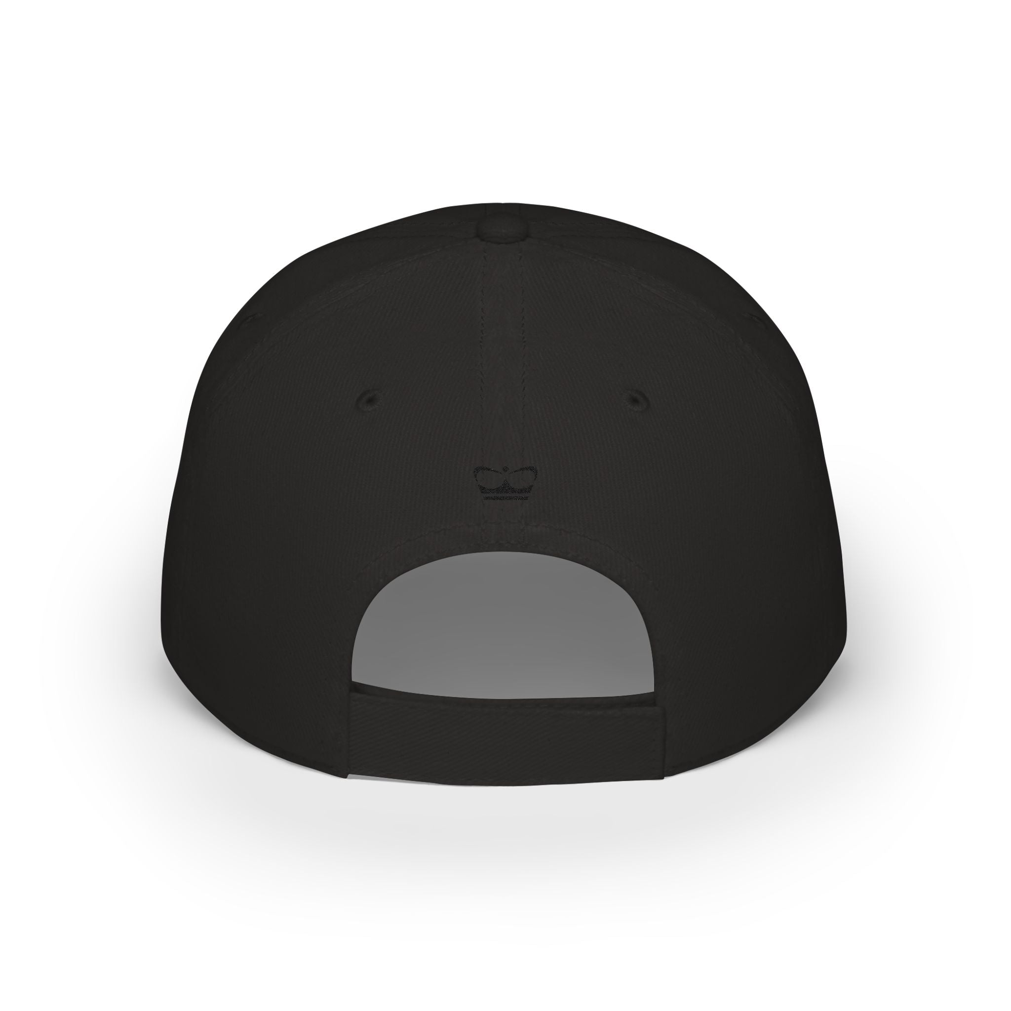 Casquette Princess, noire avec logo noir