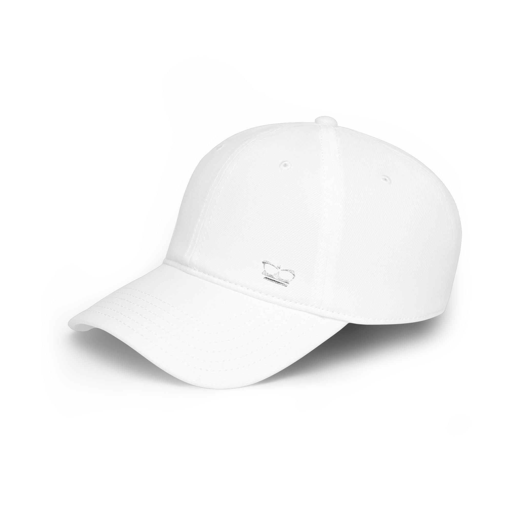 Casquette Princess, blanche avec logo blanc