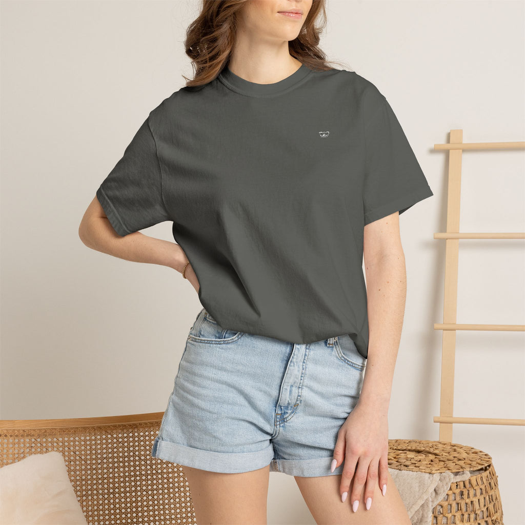 Princess T-shirt med hvidt broderet logo