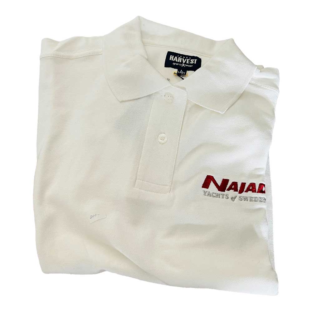 Najad pique, white L Lady