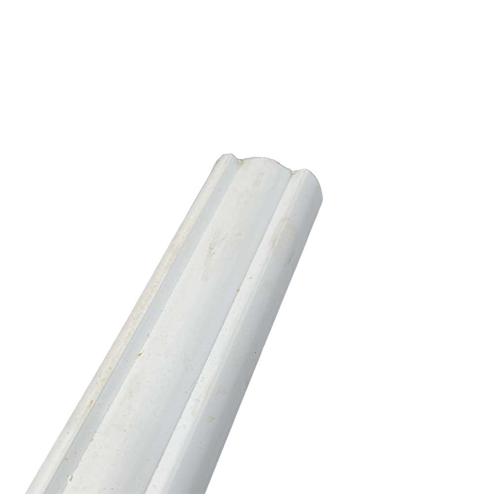 BAVETTE EN PVC BLANC (SANS BORD) 2,9 M