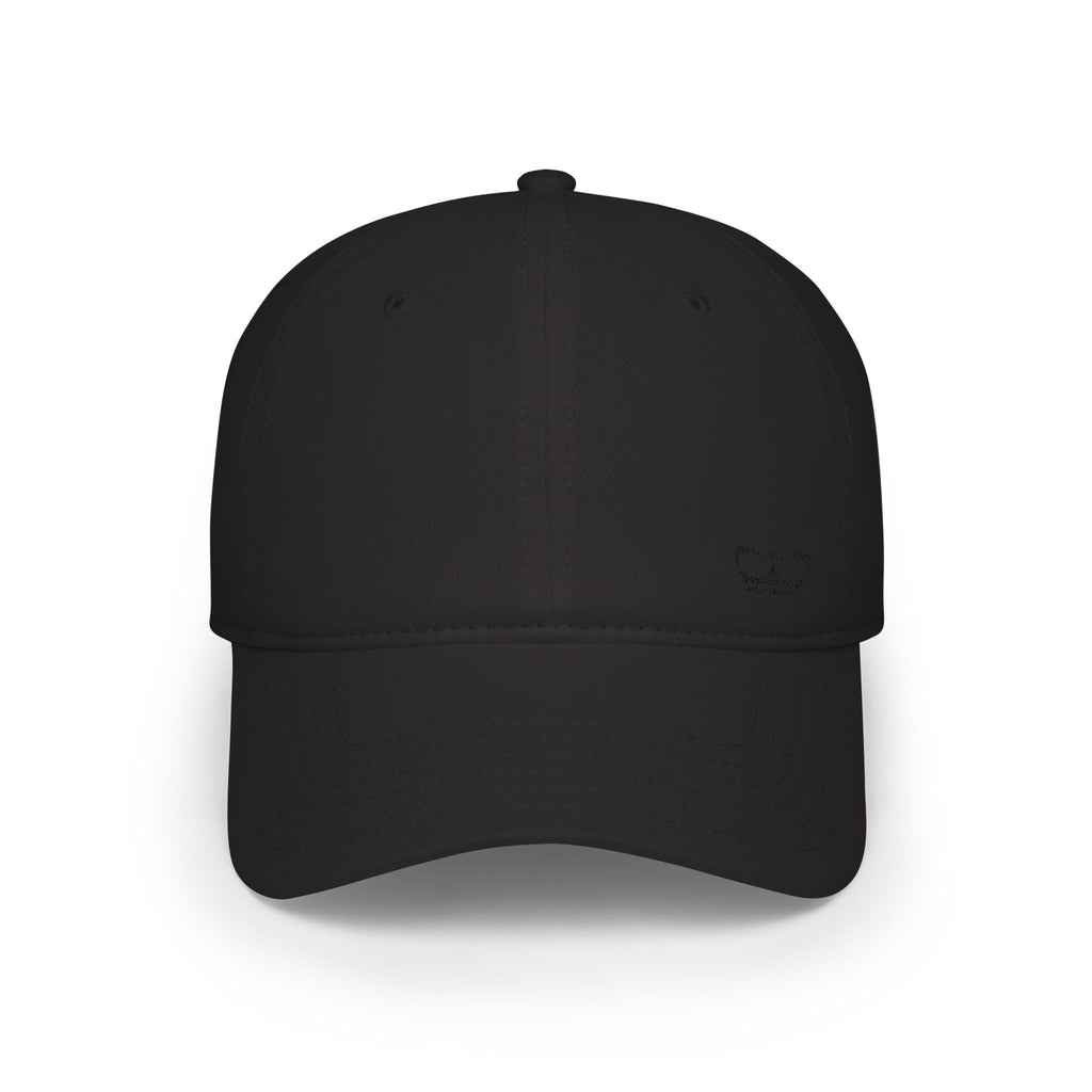Casquette Princess, noire avec logo noir