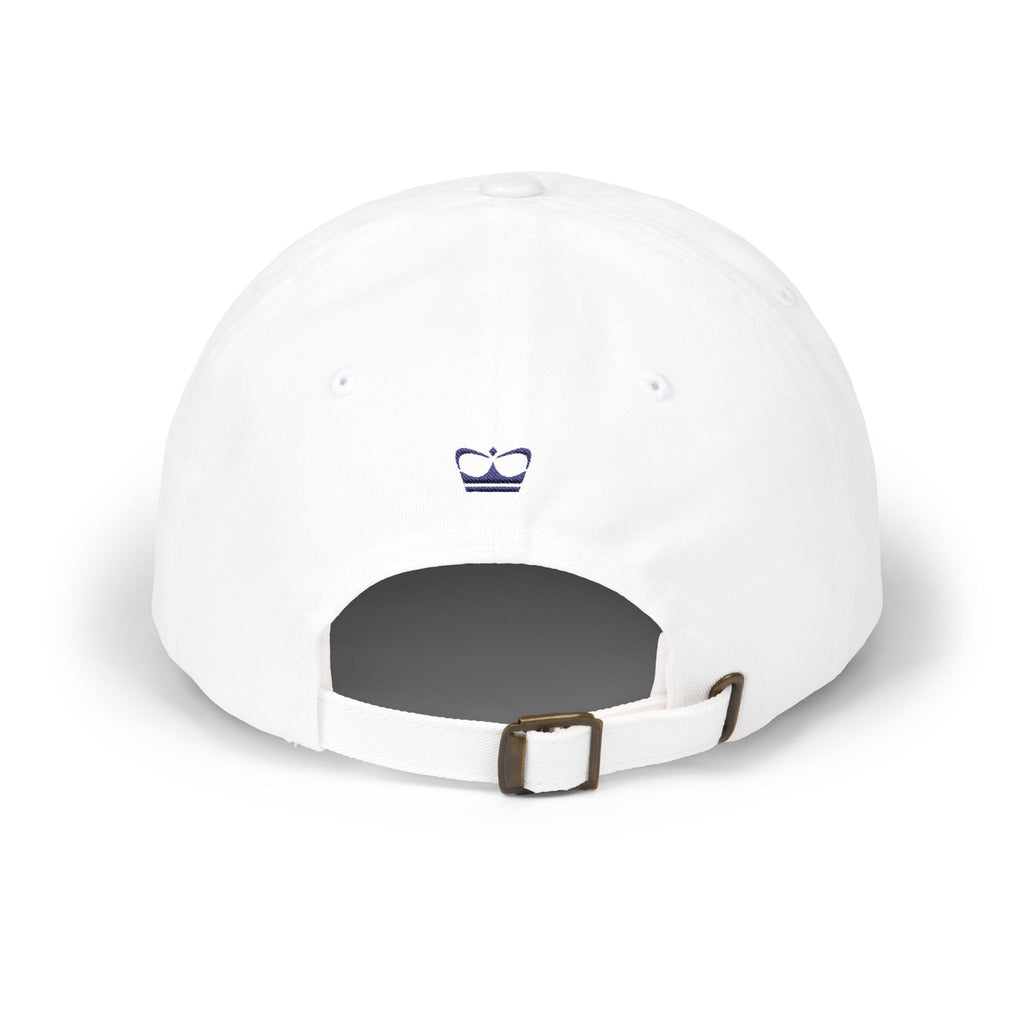 Princess-Cap mit blau gesticktem Logo
