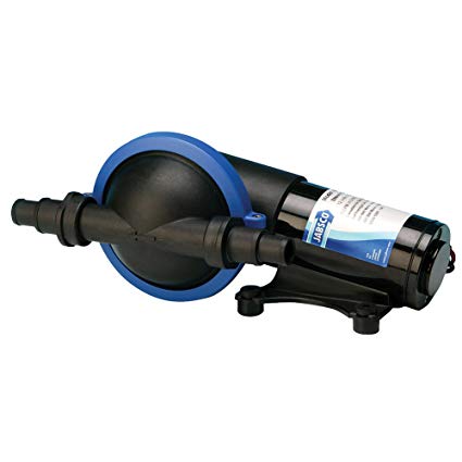Pompa a diaframma autoadescante Jabsco 12V con attacco 19mm/3/4 pollici