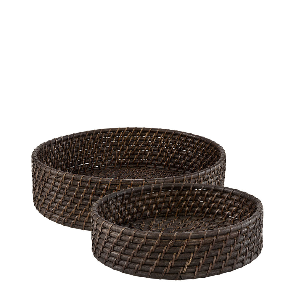 AMAZON breadbasket 2-set deep brown
