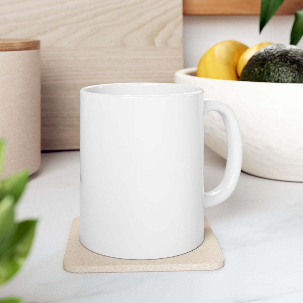 Princess weiße Keramiktasse, optionale Personalisierung