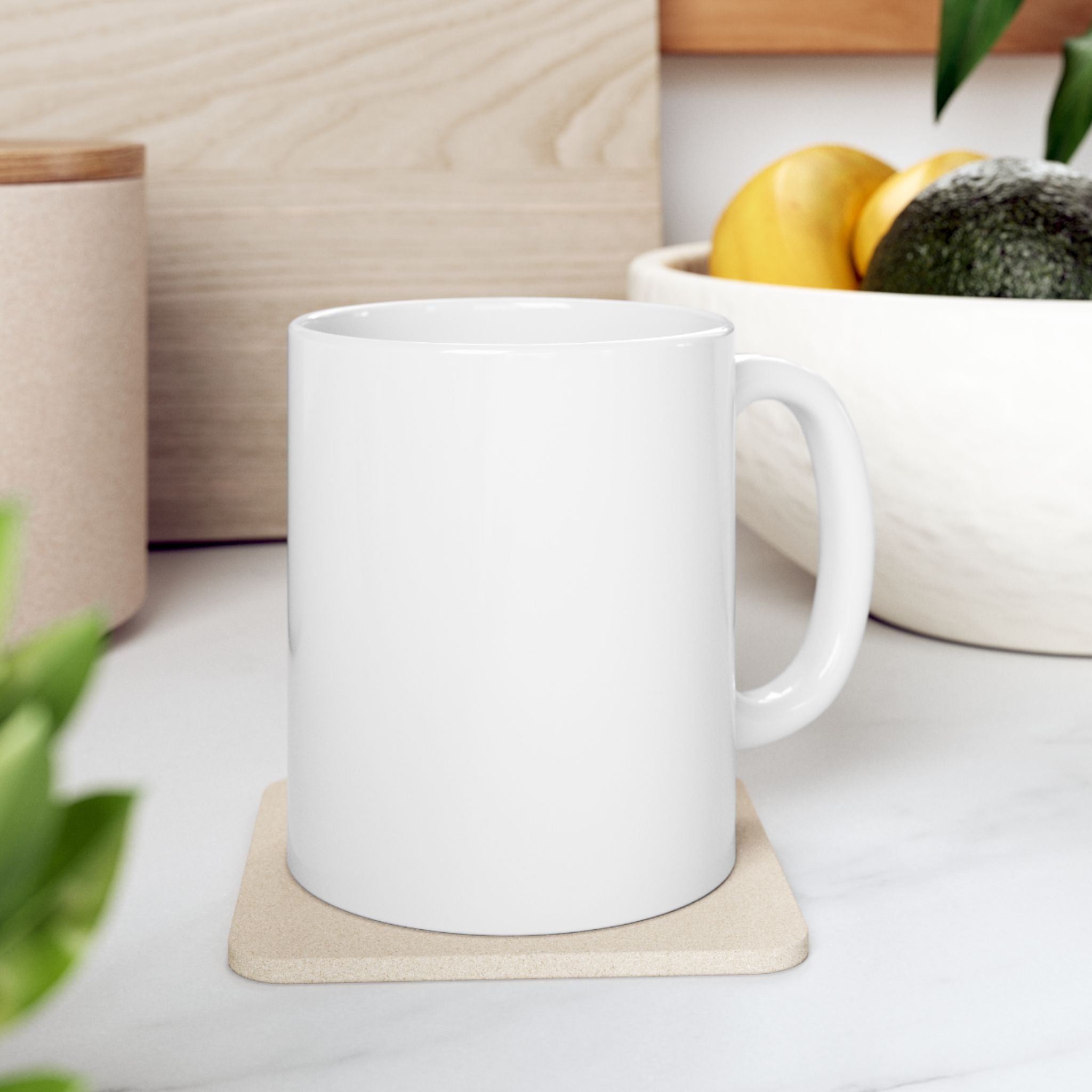 Princess weiße Keramiktasse, optionale Personalisierung