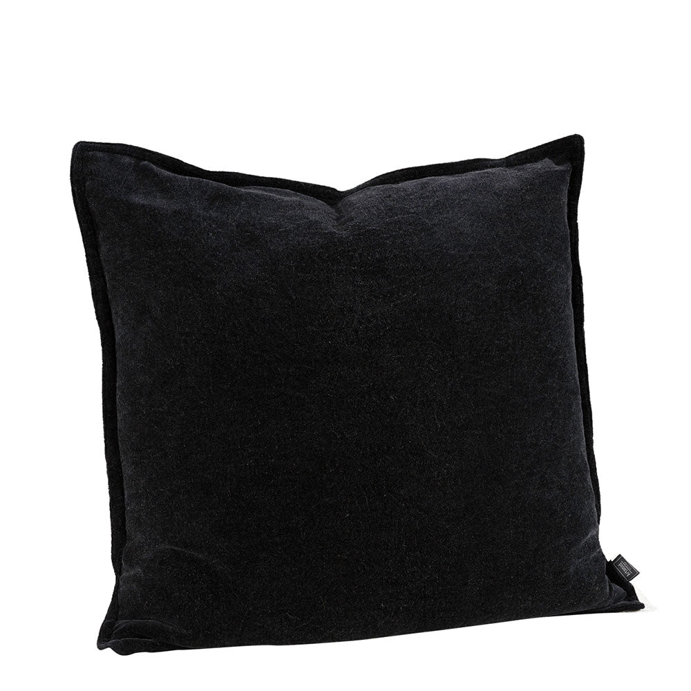 Fodera cuscino KELLY PLAIN NERA 50x50