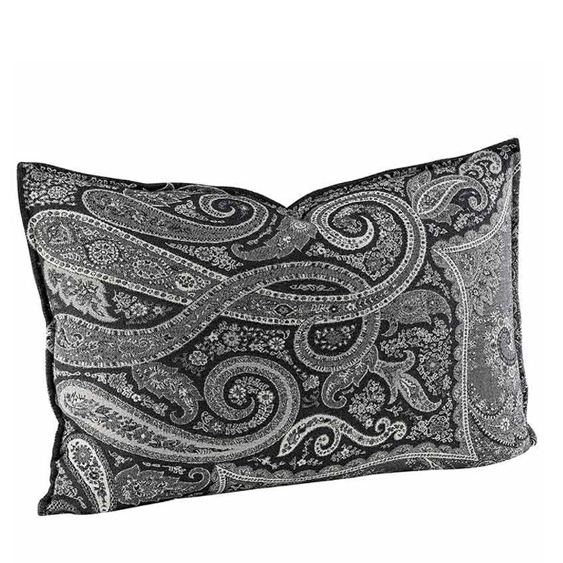 EROZ PAISLEY DARK GREY Cushioncover 60x40