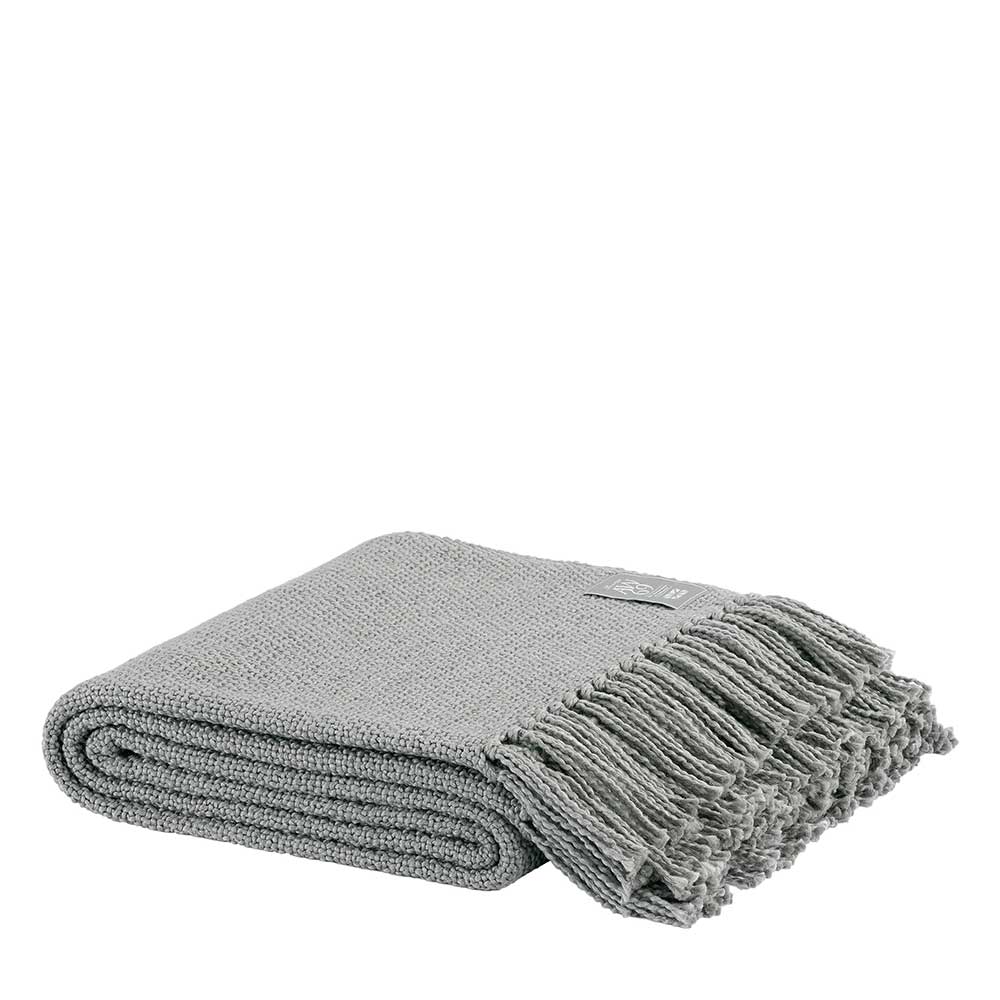 ZAMORA GREY Throw 130x170