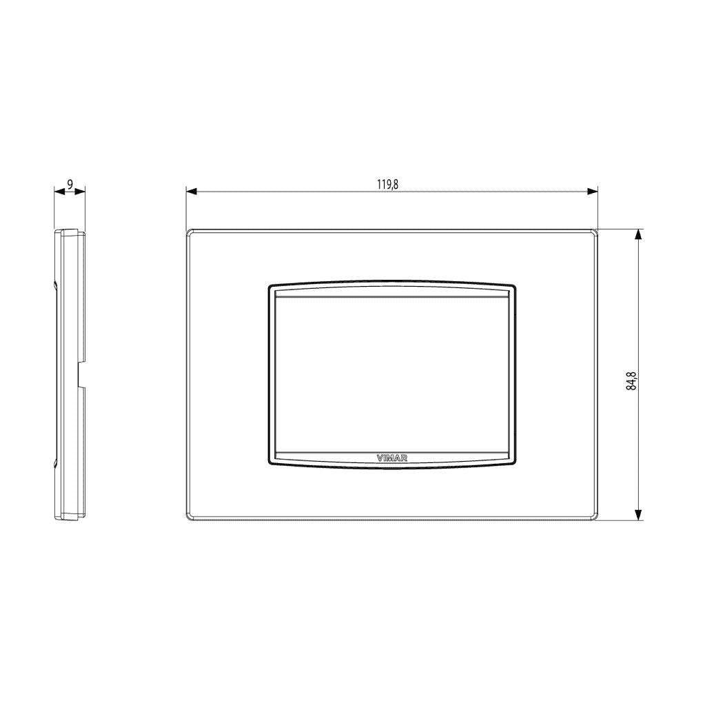 VIMAR 3G PLATE