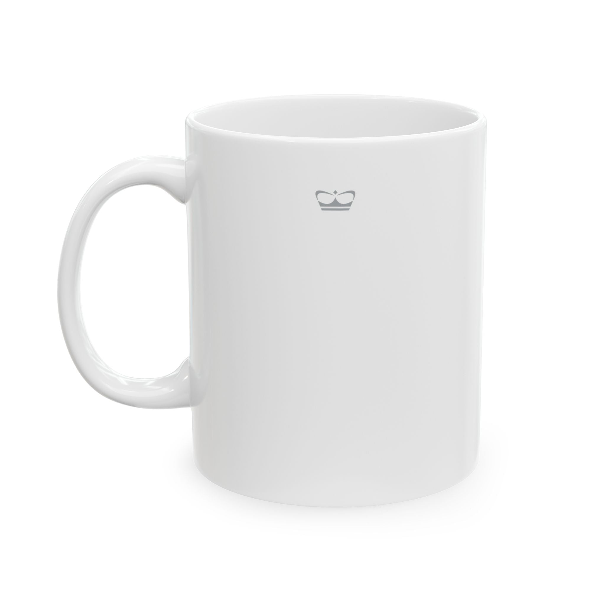 Princess White Ceramic Mug, Optional Personalization