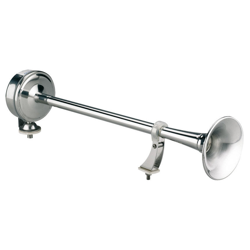 SIGNAL HORN SINGLE S/S (12V) 470MM