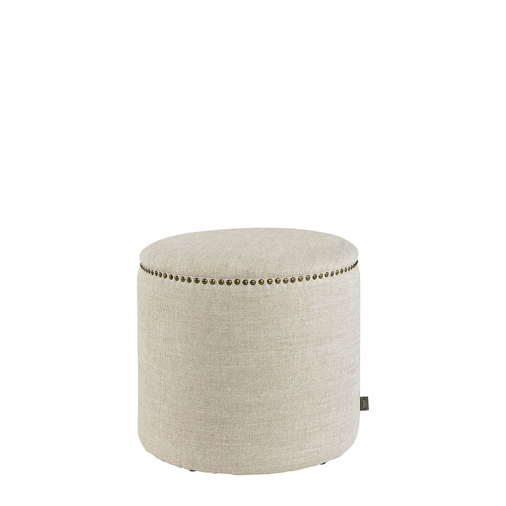 NICE ottoman Linen sand