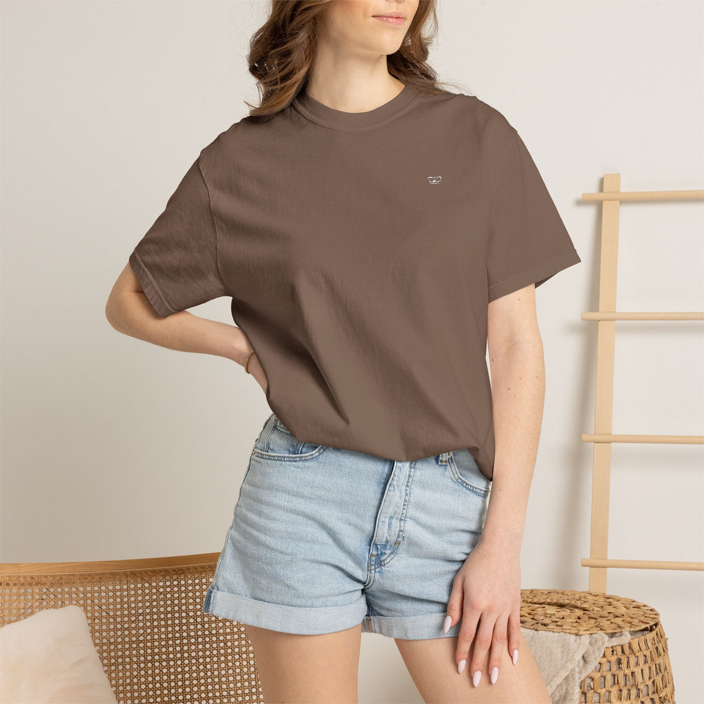Princess T-shirt med hvidt broderet logo