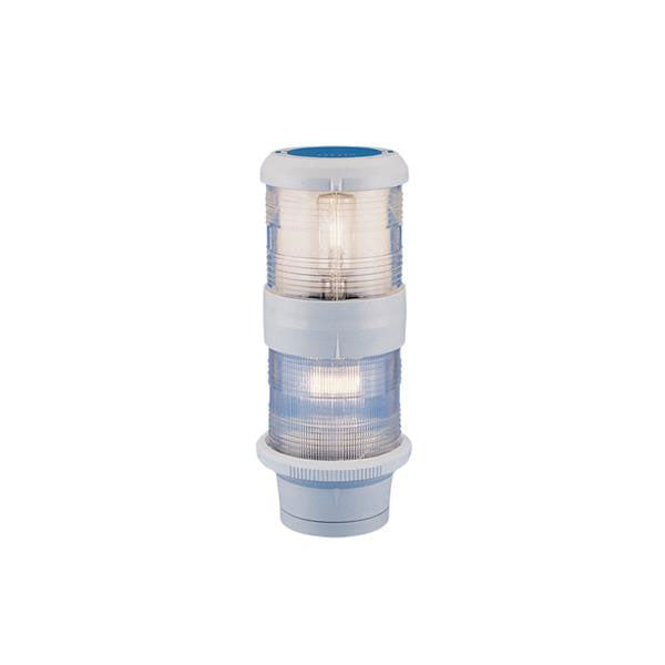 AQUA SIGNAL 40 MAST- UND ANKERLICHT WEISSES GEHÄUSE