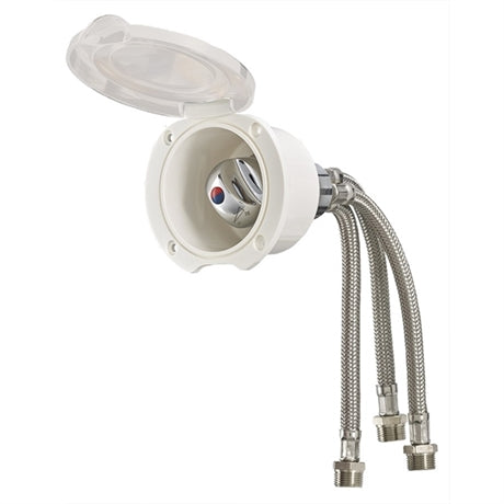 DECK MIXER TAP SET WHITE