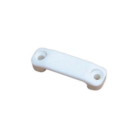 STRAP FITTING 25MM WHITE NYLON