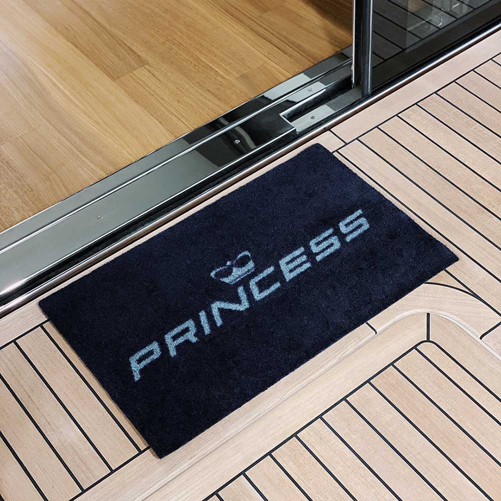 PRINCESS DOOR MAT NAVY BLUE