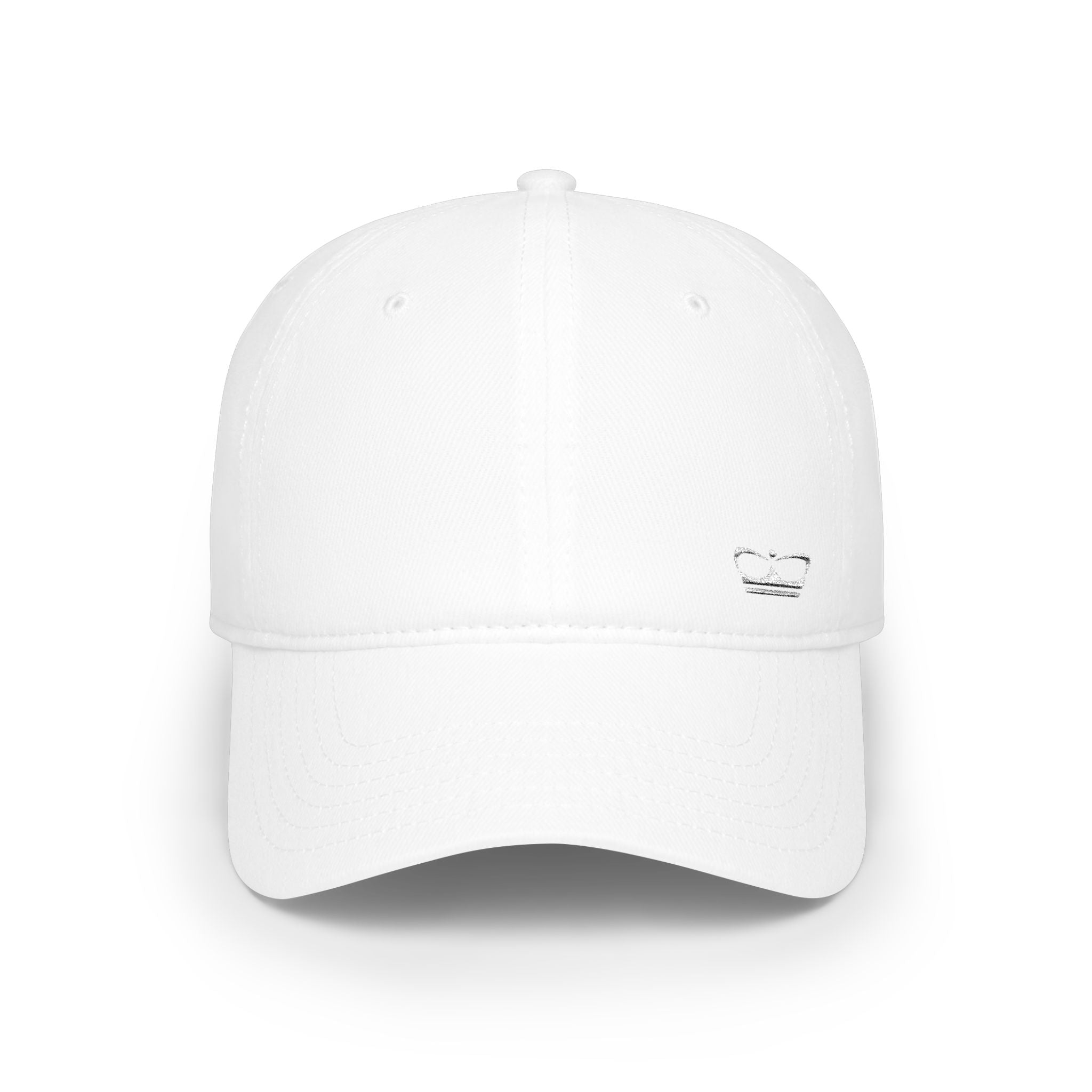 Casquette Princess, blanche avec logo blanc