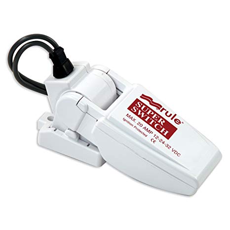 RULE SUPERSWITCH FLOAT SWITCH OPEN 12/24V 20A.