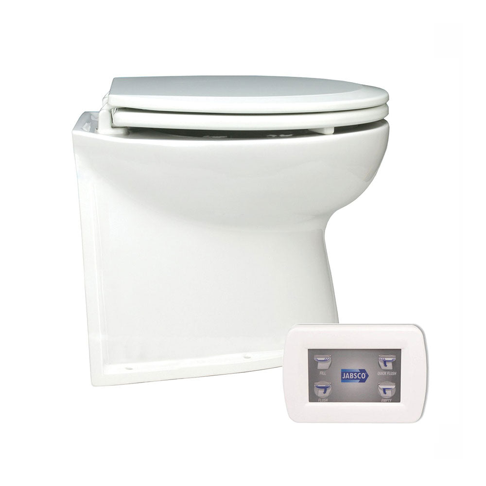 JABSCO DF ELECTRIC TOILET VERT/PUMP 12V