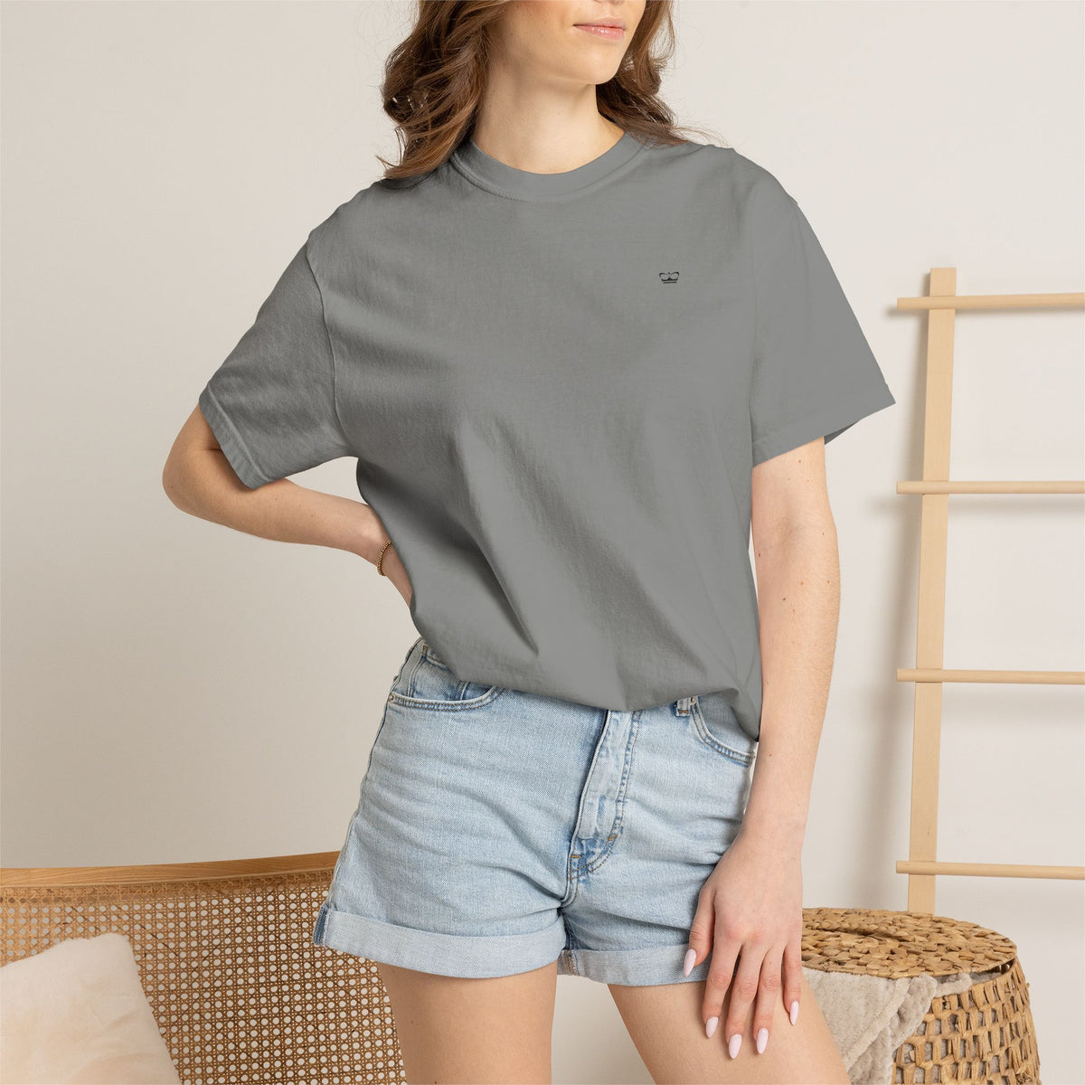 Princess T-Shirt with black embroided logo