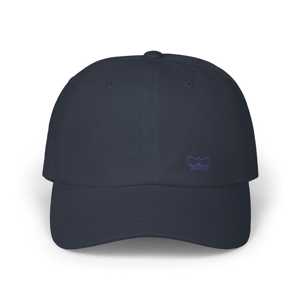 Princess-Cap mit blau gesticktem Logo