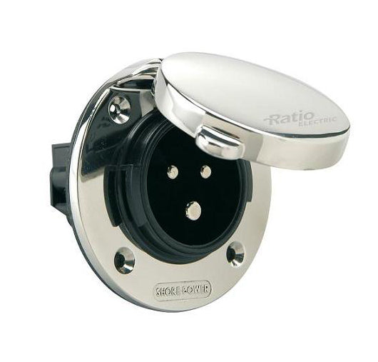 SHORE POWER INLET 50A/250V SS RATIO