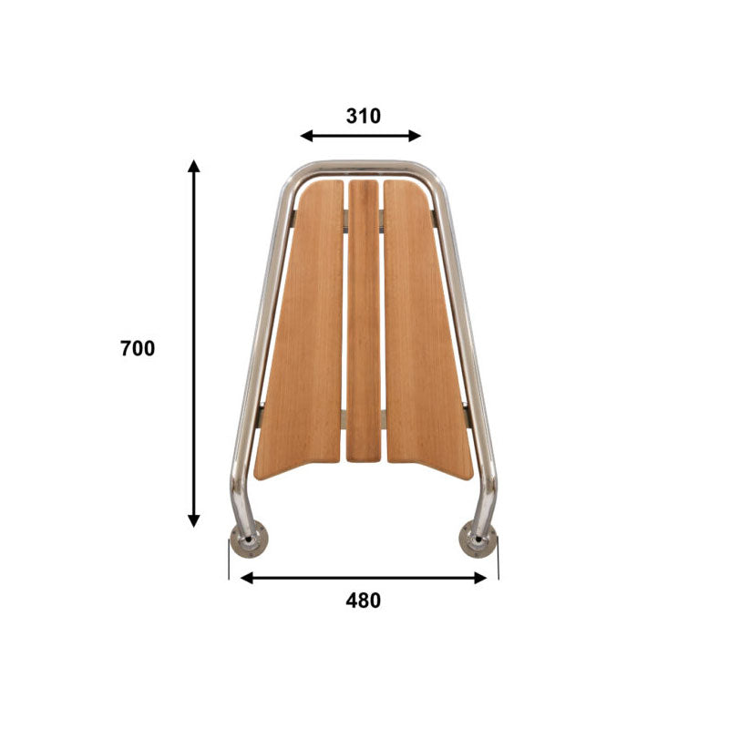 Bowsprit 750mm with bow ladder (complete)