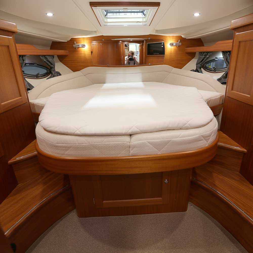 Top bed mattress NordWest 370 SportsTop forecabin