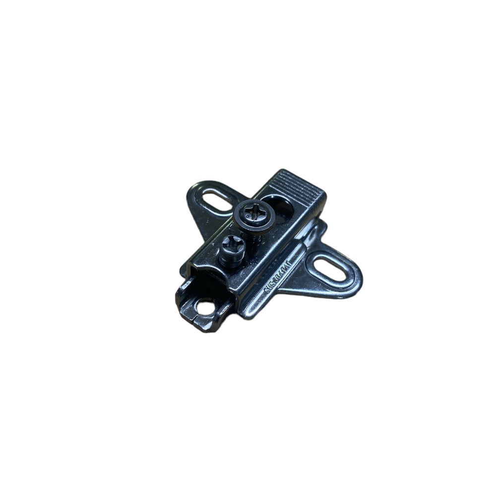 CERNIERA IN ACCIAIO INOX S/S S04 CON PIASTRA DI MONTAGGIO NASCOSTA