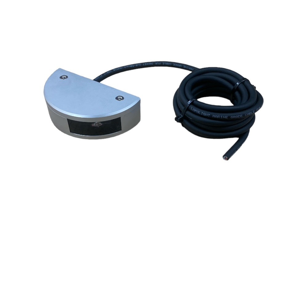 LOPOLIGHT STBD NAVIGATION LIGHT, SILVER ANODIZED