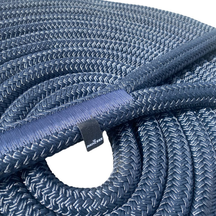 PRINCESS BRAIDED DOCKLINE 19MM x 15m Navy blue