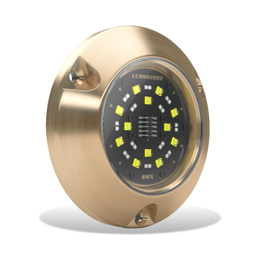 Lumishore SMX54 ECLIPSE - luce subacquea da superficie bianca + blu a piena potenza