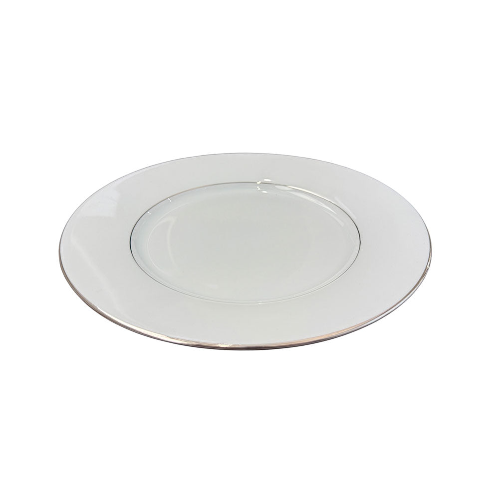 Hvid Sous le Soleil Platinum middagstallerken
