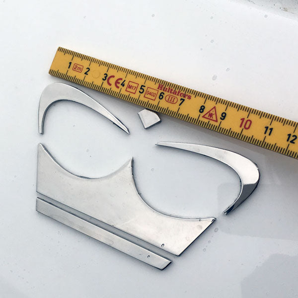 LOGO PRINCESS CROWN S/STEEL POLISHED