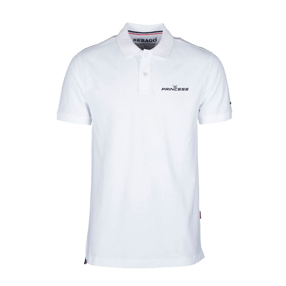 Princess Sebago Philson Polo Pique, white