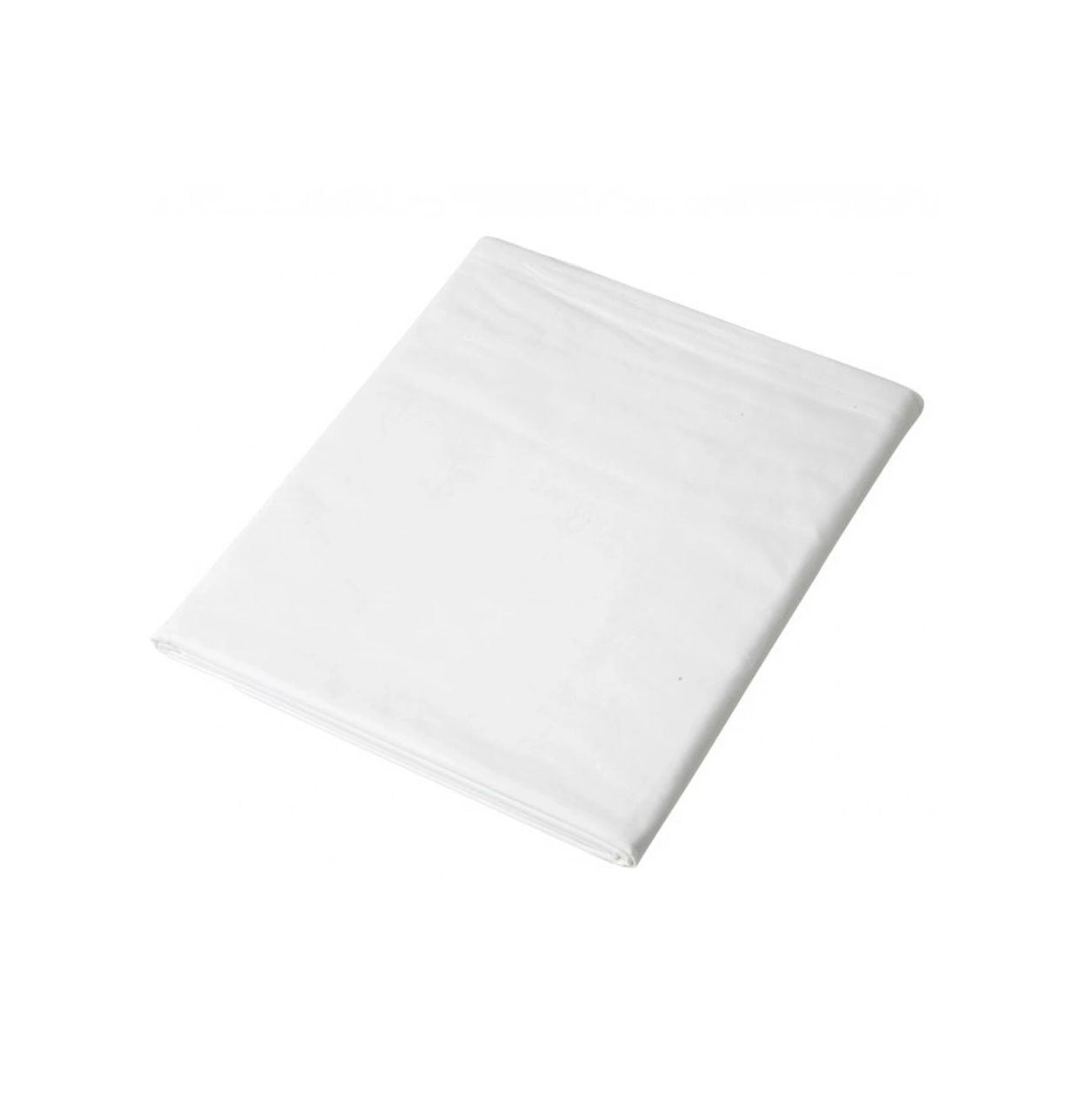 Bed sheets, white, single bed